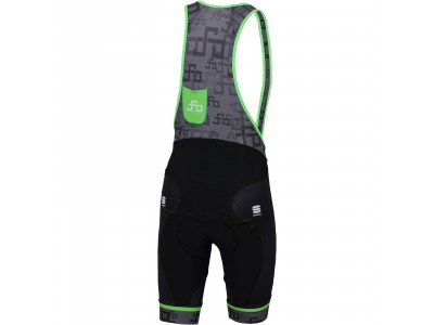 Spodnie sportowe SAGAN LOGO BodyFit CLASSIC w kolorze ciemnoszarym