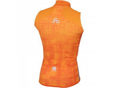 Kamizelka sportowa SAGAN LOGO BodyFit GORE WS w kolorze pomarańczowym