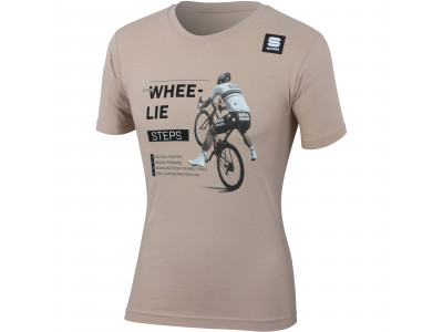 Koszulka Sportful SAGAN WHEE-LIE TEE w kolorze beżowym