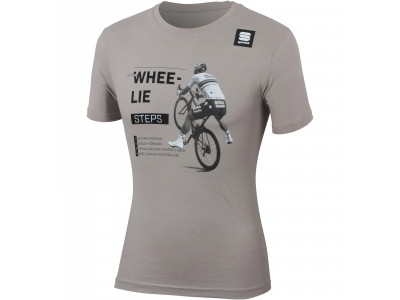 Sportful SAGAN WHEE-LIE TEE tričko, sivé