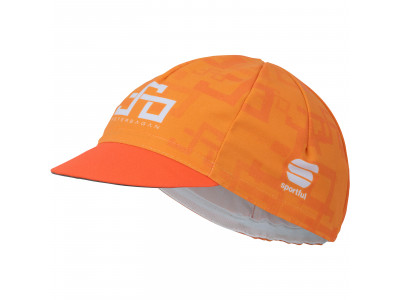 Sportowa czapka SAGAN LOGO CYCLING w kolorze pomarańczowym