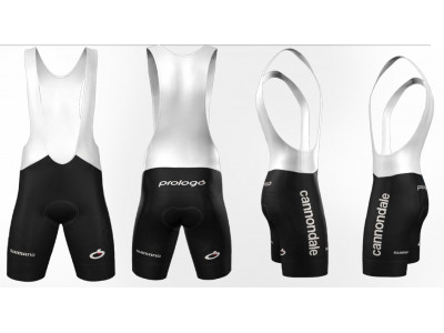 Cannondale CFR Replica BIB Shorts mit Hosenträgern schwarz