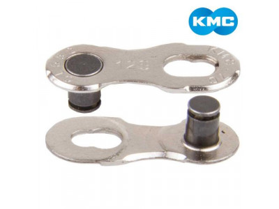 KMC connecting link on 9sp. chain 9R Silver EPT - 2 pcs on card