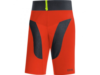 GOREWEAR C5 Trail Light Shorts nohavice oranžová/čierna