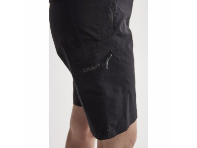 CRAFT Alkalmi női rövidnadrág, fekete