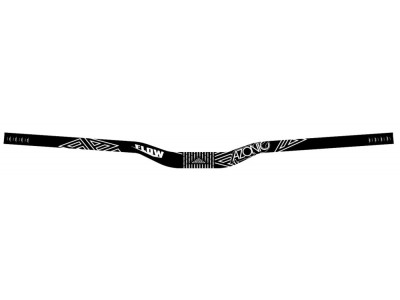 Azonic Flow FAT35.0 handlebars 18/785 mm black / white