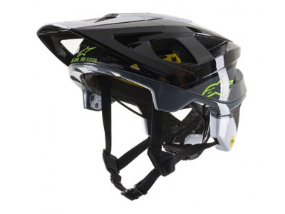 Alpinestars Vector Tech A1 helma black/white/cool grey/glossy