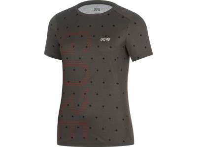 Koszula damska marki GOREWEAR M, kolor terra szary/hibiskusowy róż