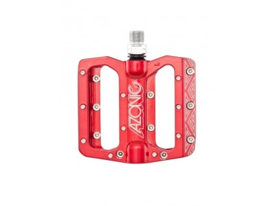 Azonic Pucker Up pedals red