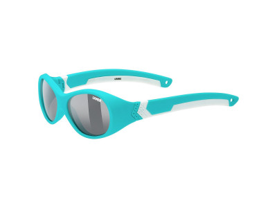 uvex sportstyle 510 children's glasses, turquoise/matte white