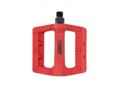 Azonic Shoo-In pedals red