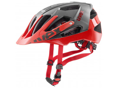 uvex Quatro MTB-Helm Grau Rot 2020