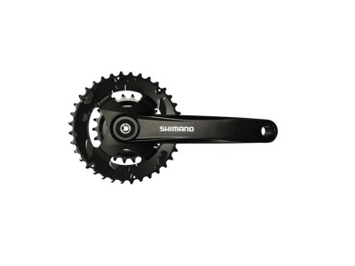 Shimano Altus FC-MT101 hajtómű, 175 mm, 2x9, 36/22 fog, négyszögtengelyes