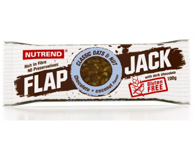 Nutrend Flapjack oat bar, 100 g