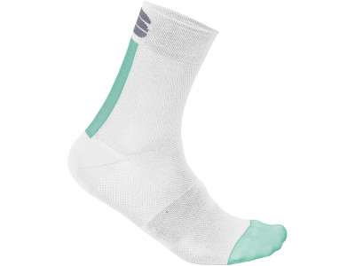 Sportful Bodyfit Pro 12 dámske ponožky biele/zelené