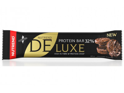 Nutrend DE LUXE - chocolate brownies, 60 g