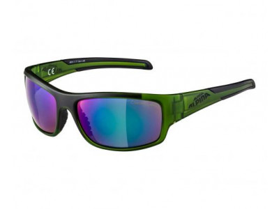 ALPINA Brille TESTIDO dunkelgrün-schwarz