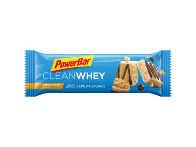 PowerBar Clean Whey Protein. baton 45g biscuiti/crema