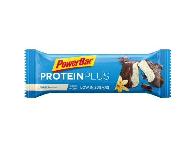 PowerBar ProteinPlus Baton cu conținut scăzut de zahăr 35g Vanilie