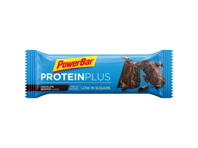 PowerBar ProteinPlus Low Sugar tyčinka 35g Čokoláda - Brownie