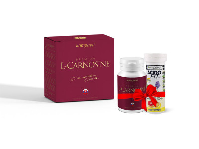 Kompava Premium L-Carnosine + Acidofit cadou!