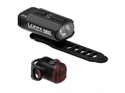 Set lumini Lezyne HECTO DRIVE 500XL + FEMTO USB