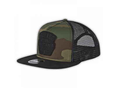 Troy Lee Designs Granger Camo Snapback kšiltovka Army OSFA