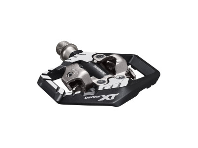 Shimano SPD M8120 pedals with a cage + zar. SM-SH51