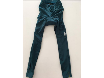 Damskie spodnie Mavic Sequence Thermo z podszewką w kolorze głębokiego turkusu, rozmiar 2017 PRÓBKA M