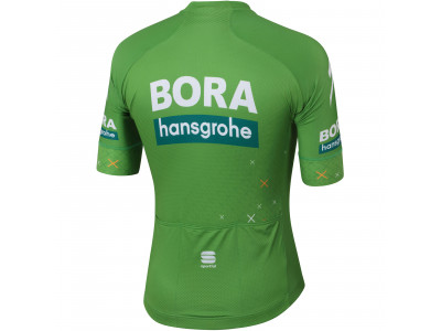 Zielona koszulka rowerowa sportowa BORA-HANSGROHE FAN