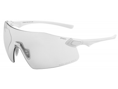 R2 Vivid XL szemüveg, fehér / fotokróm lencsék