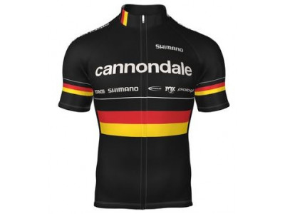 Koszulka rowerowa zespołu Cannondale CFR Replika FUMIC z krótkim rękawem