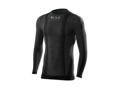 Funkcjonalna koszulka z długim rękawem SIX2 TS2L w kolorze czarnym