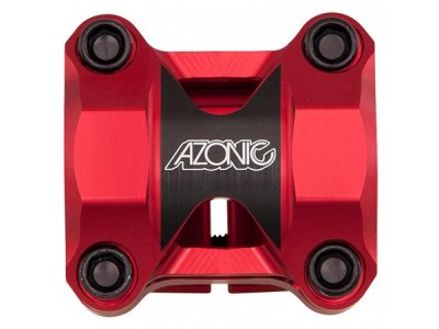 Azonic Pleasure Dome 31.8 / 50 mm stem red