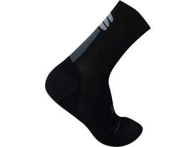 Sportful ponožky Merino Wool 18 čierne/antracitové 