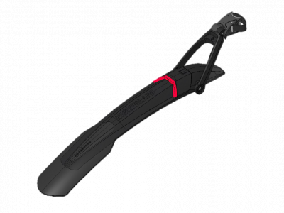 SKS Nightblade rear fender with integrated USB charging light