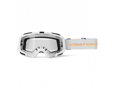 Okulary CRATONI CRATONI C-Dirttrack biało-neonowo-orange matt, model 2020