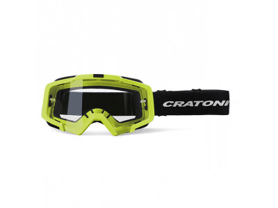 Cratoni C-Dirttrack okuliare limetkové, model 2022