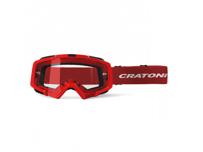 Okulary CRATONI CRATONI C-Dirttrack czerwone matowe, model 2020