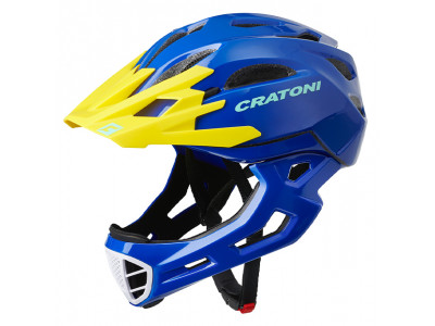Prilba Cratoni C-Maniac, model 2021, modro-žltá