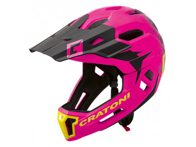 CRATONI helmet C-MANIAC 2.0 MX - pink-black, model 2021