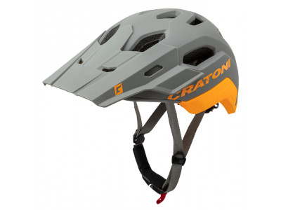 CRATONI C-MANIAC 2.0 TRAIL Helm, grau-orange matt