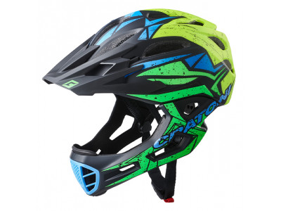 CRATONI C-Maniac Pro helmet, model 2021, black-yellow-green