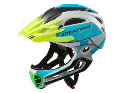 Cratoni Helm C-MANIAC Pro - grau-blau, Modell 2021
