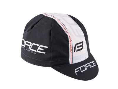FORCE cap with peak black/white