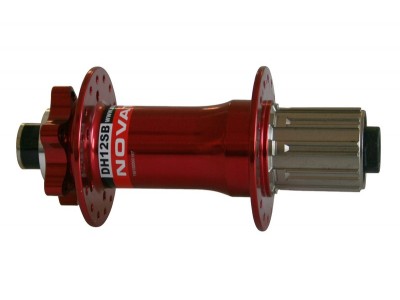 Piasta tylna Novatec DH12SB 12x150mm czerwona