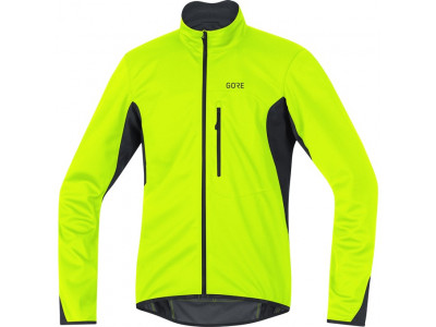 Jachetă GOREWEAR C3 WS Soft Shell galben neon/negru