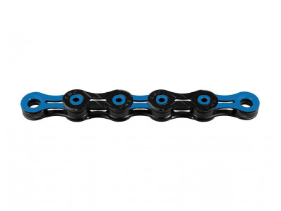 KMC X11 DLC black / blue chain 118 links