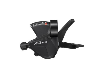 Shimano Altus M2000 shifter, left, 3-speed, with indicator
