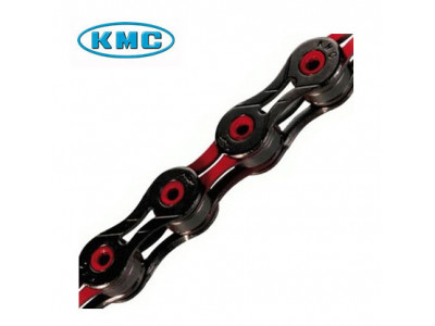 Kmc chain DLC 11 black-red